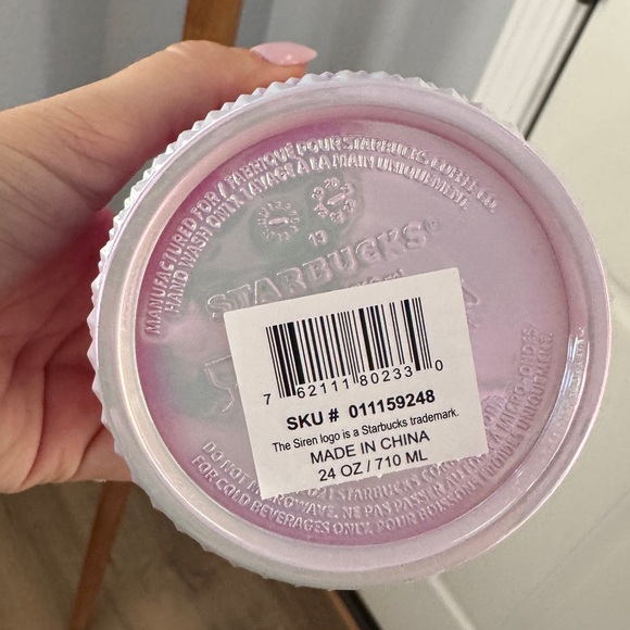 Starbucks Iridescent Studded Pink Tumbler - Venti 24oz - Picture 4 of 5